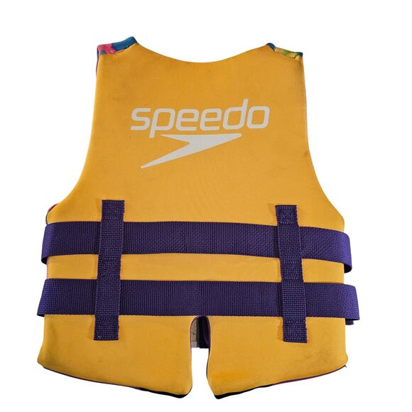 Speedo Kids Float Vest Personal Flotation Device, Youth 50lbs to 90lbs - Picture 2 of 14
